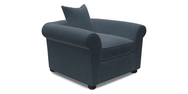 Lewes Chair in Two Tone Plain Biscuit