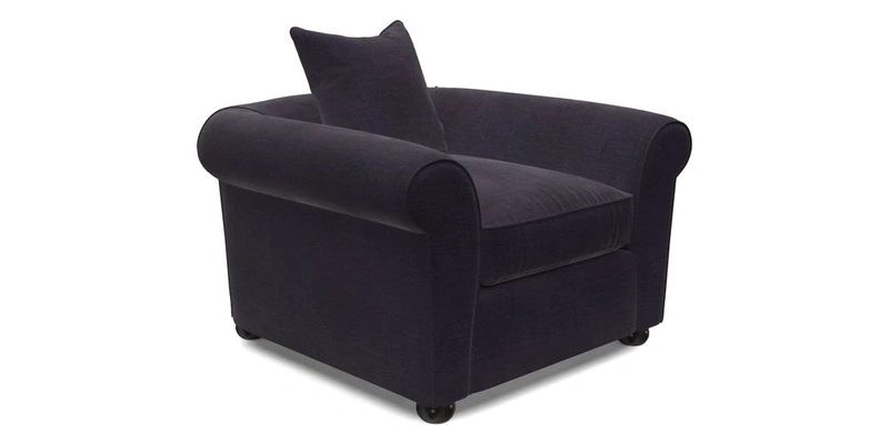 Lewes Chair in Two Tone Plain Biscuit