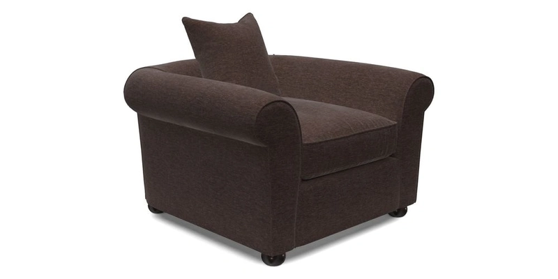 Lewes Chair in Two Tone Plain Biscuit