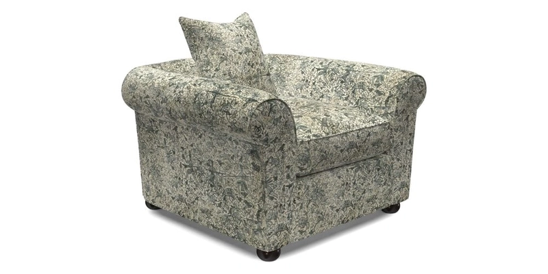 Lewes Chair in Two Tone Plain Biscuit