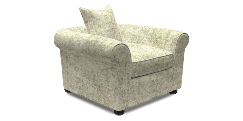 Lewes Chair in Two Tone Plain Biscuit