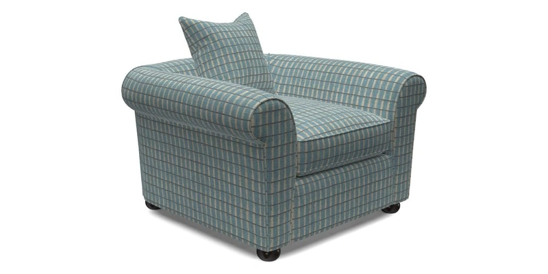 Lewes Chair in Two Tone Plain Biscuit