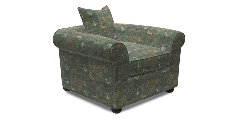 Lewes Chair in Two Tone Plain Biscuit