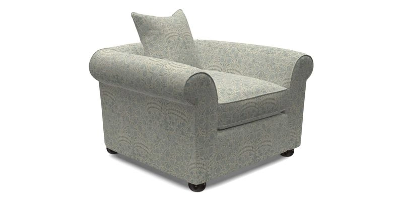 Lewes Chair in Two Tone Plain Biscuit