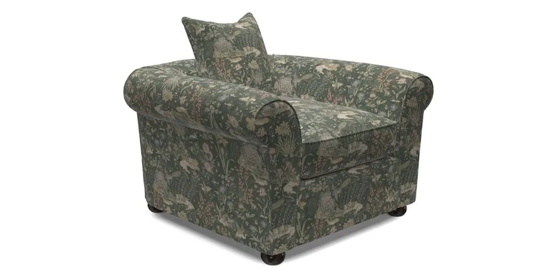 Lewes Chair in Two Tone Plain Biscuit