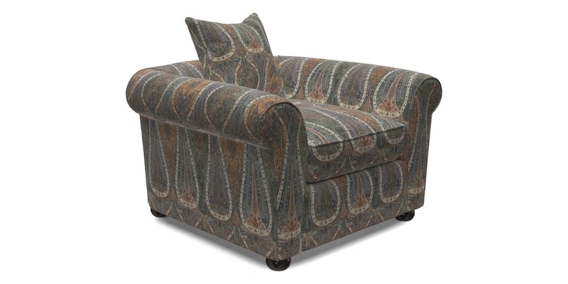 Lewes Chair in Two Tone Plain Biscuit