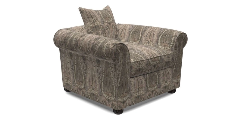 Lewes Chair in Two Tone Plain Biscuit