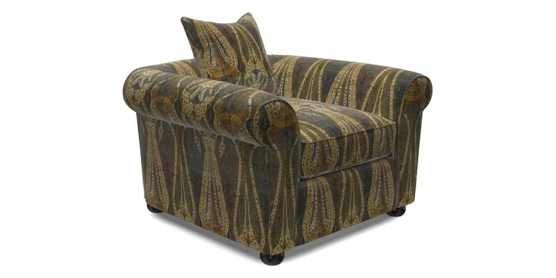 Lewes Chair in Two Tone Plain Biscuit