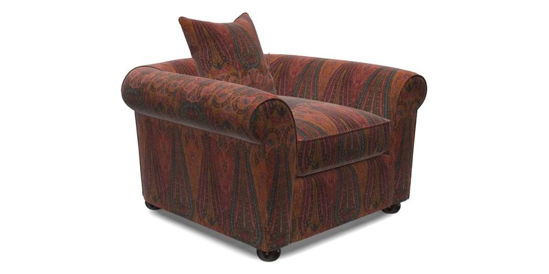 Lewes Chair in Two Tone Plain Biscuit