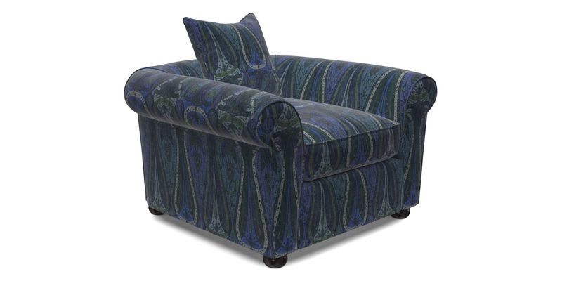 Lewes Chair in Two Tone Plain Biscuit