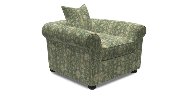 Lewes Chair in Two Tone Plain Biscuit