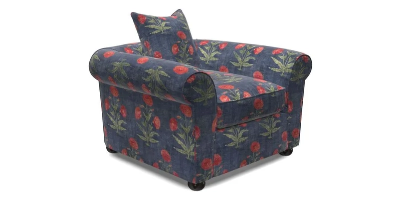 Lewes Chair in Two Tone Plain Biscuit