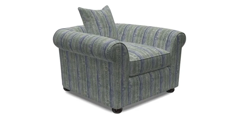 Lewes Chair in Two Tone Plain Biscuit