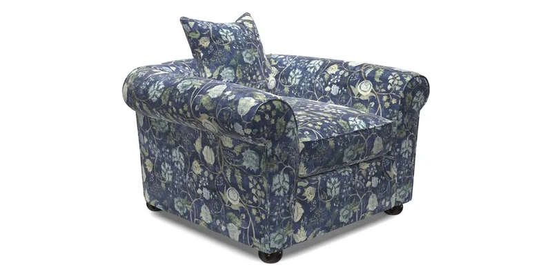 Lewes Chair in Two Tone Plain Biscuit