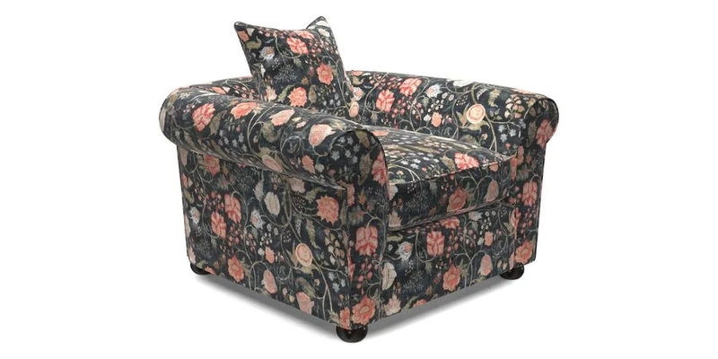 Lewes Chair in Two Tone Plain Biscuit