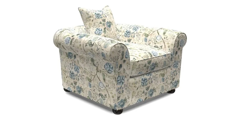 Lewes Chair in Two Tone Plain Biscuit