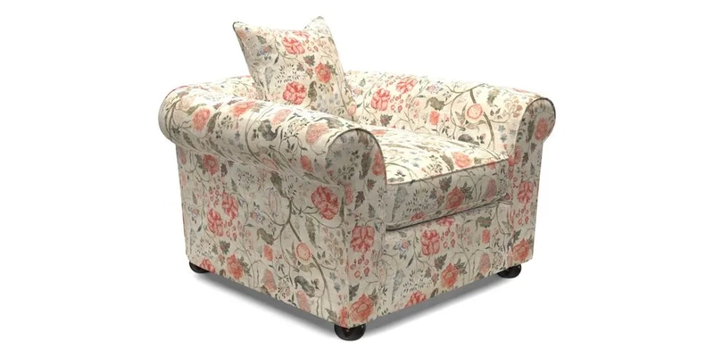 Lewes Chair in Two Tone Plain Biscuit