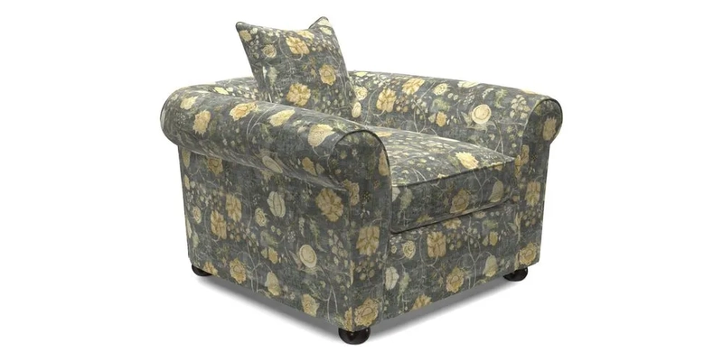 Lewes Chair in Two Tone Plain Biscuit