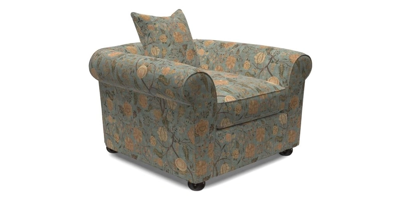 Lewes Chair in Two Tone Plain Biscuit