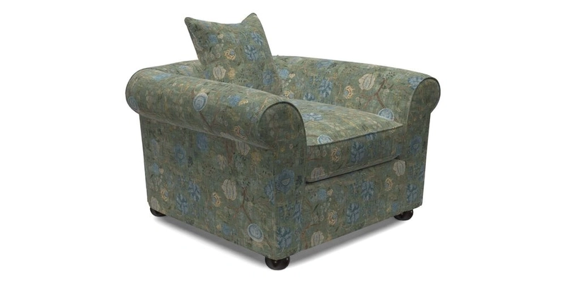 Lewes Chair in Two Tone Plain Biscuit