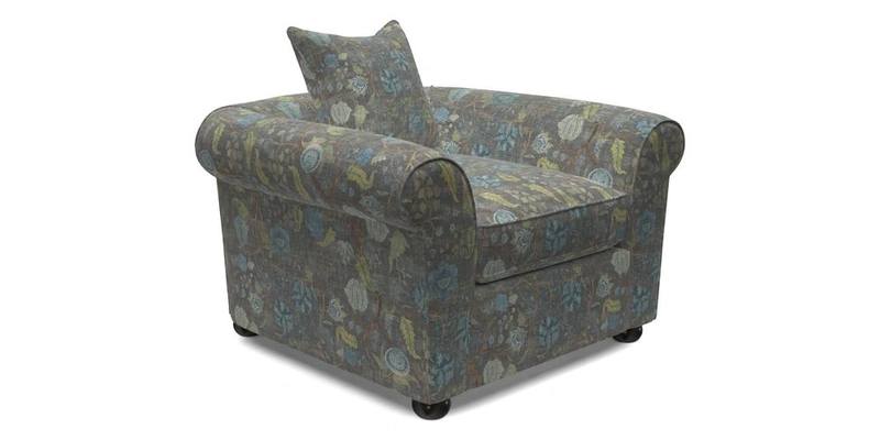 Lewes Chair in Two Tone Plain Biscuit