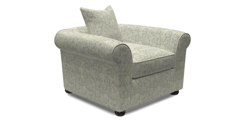 Lewes Chair in Two Tone Plain Biscuit