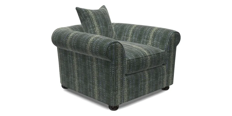 Lewes Chair in Two Tone Plain Biscuit