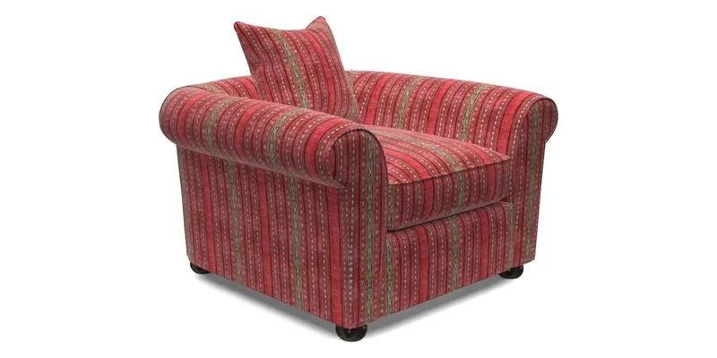 Lewes Chair in Two Tone Plain Biscuit