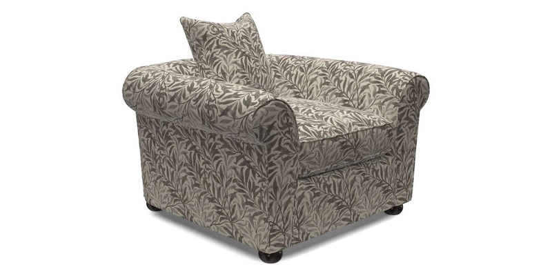 Lewes Chair in Two Tone Plain Biscuit