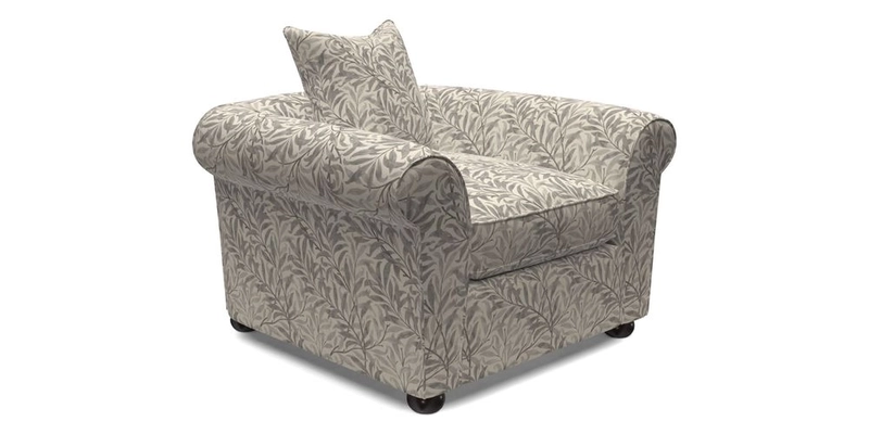 Lewes Chair in Two Tone Plain Biscuit