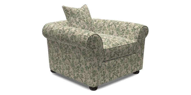 Lewes Chair in Two Tone Plain Biscuit