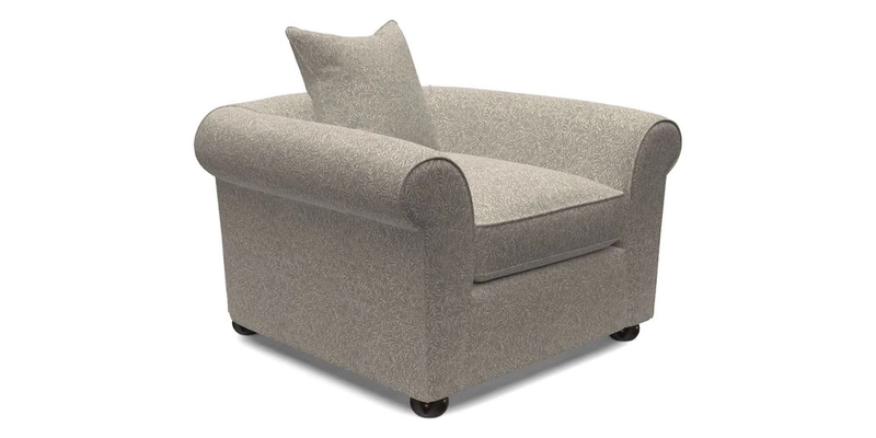 Lewes Chair in Two Tone Plain Biscuit