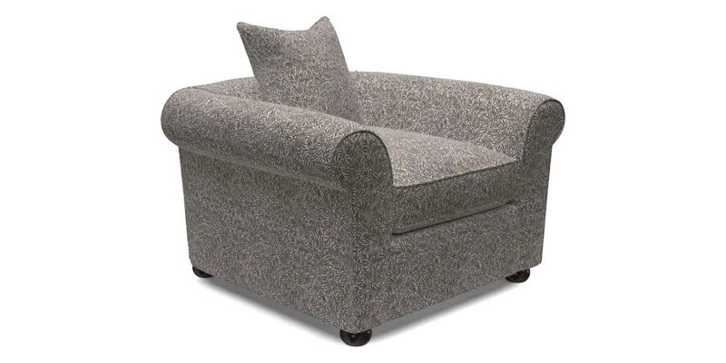 Lewes Chair in Two Tone Plain Biscuit