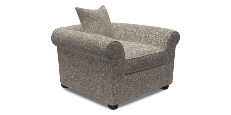 Lewes Chair in Two Tone Plain Biscuit