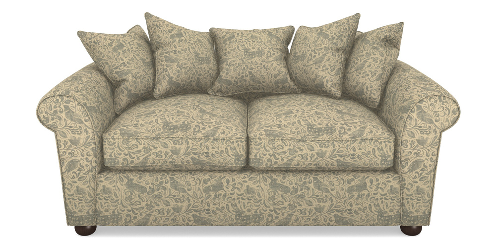 Product photograph of Lewes 3 Seater Sofa In V A Drawn From Nature - Bird And Rabbit - Duck Egg from Sofas and Stuff Limited