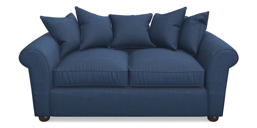 Product photograph of Lewes 3 Seater Sofa In Clever Tough And Eco Velvet - Agean from Sofas and Stuff Limited