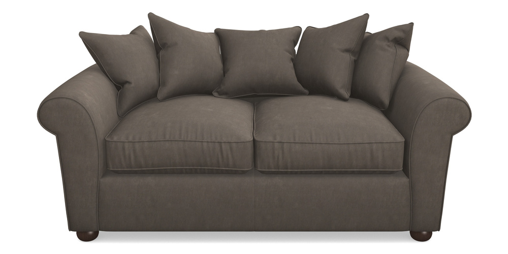 Product photograph of Lewes 3 Seater Sofa In Clever Tough And Eco Velvet - Chrome from Sofas and Stuff Limited