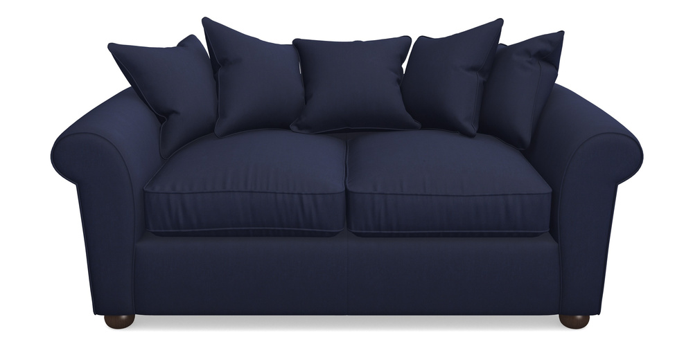 Product photograph of Lewes 3 Seater Sofa In Clever Tough And Eco Velvet - Indigo from Sofas and Stuff Limited