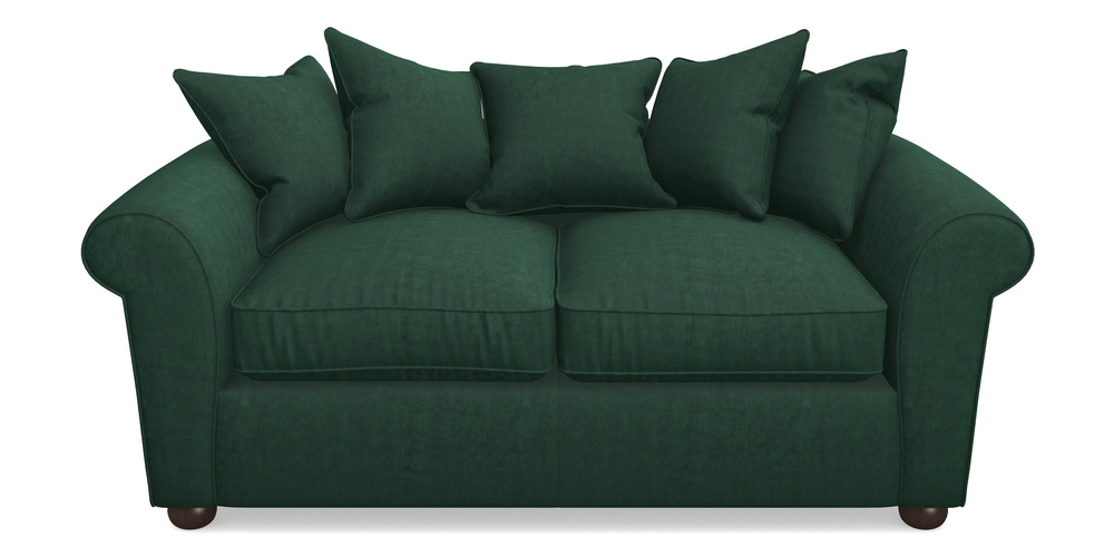 Product photograph of Lewes 3 Seater Sofa In Clever Tough And Eco Velvet - Pine from Sofas and Stuff Limited