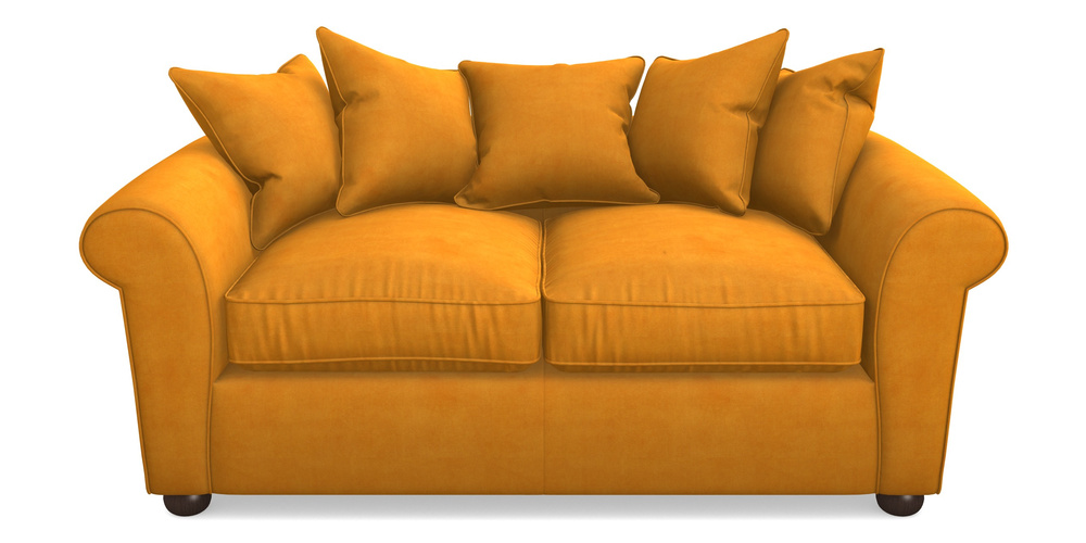 Product photograph of Lewes 3 Seater Sofa In Clever Tough And Eco Velvet - Spice from Sofas and Stuff Limited