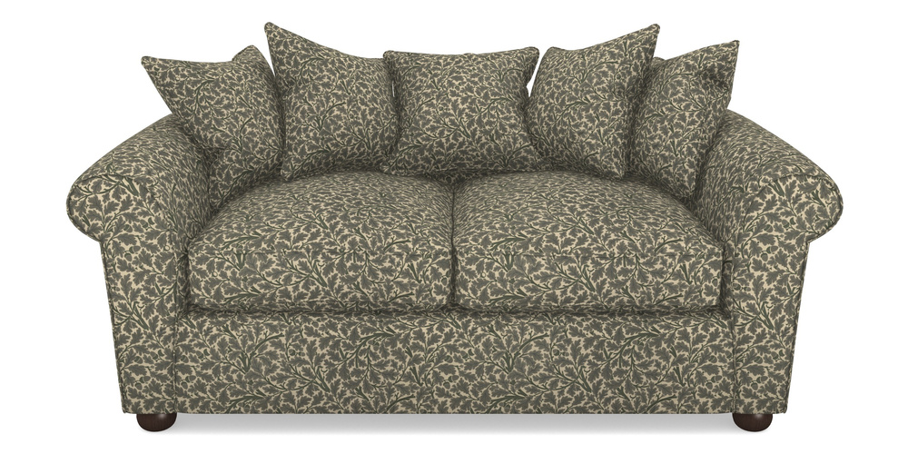 Product photograph of Lewes 3 Seater Sofa In V A Drawn From Nature Collection - Oak Tree - Dark Green from Sofas and Stuff Limited