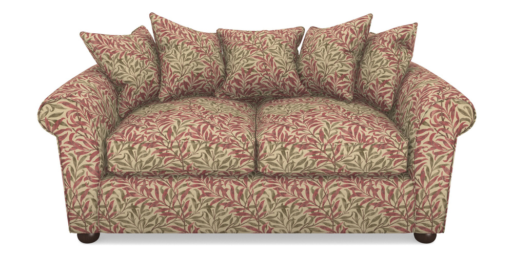 Product photograph of Lewes 3 Seater Sofa In V A Drawn From Nature - Willow Bough Large - Red from Sofas and Stuff Limited