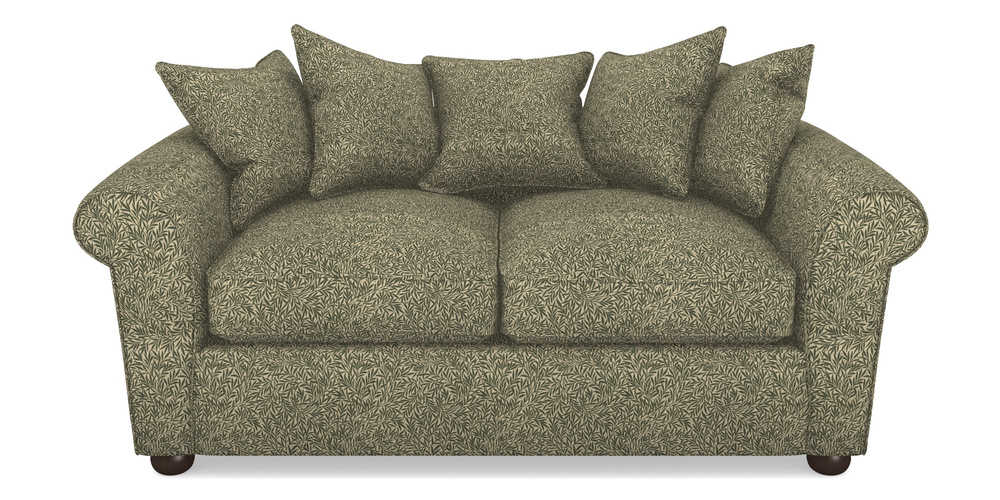 Product photograph of Lewes 3 Seater Sofa In V A Drawn From Nature Collection - Willow - Dark Green from Sofas and Stuff Limited