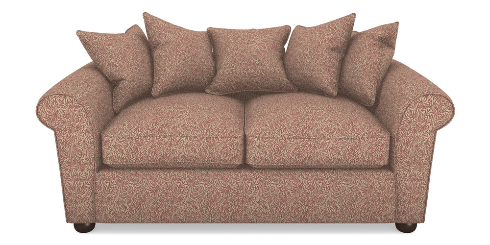 Product photograph of Lewes 3 Seater Sofa In V A Drawn From Nature Collection - Willow - Red from Sofas and Stuff Limited