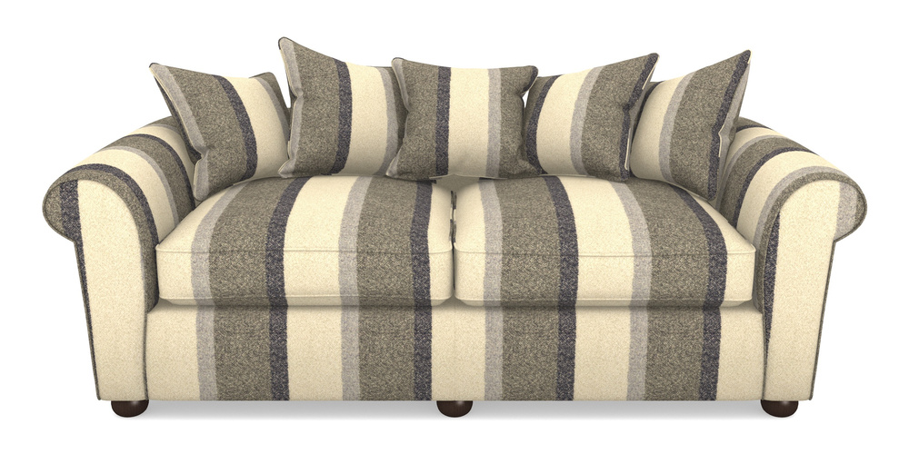 Product photograph of Lewes 4 Seater Sofa In Cloth 22 Weaves - Cedar Breaks - Chalk from Sofas and Stuff Limited