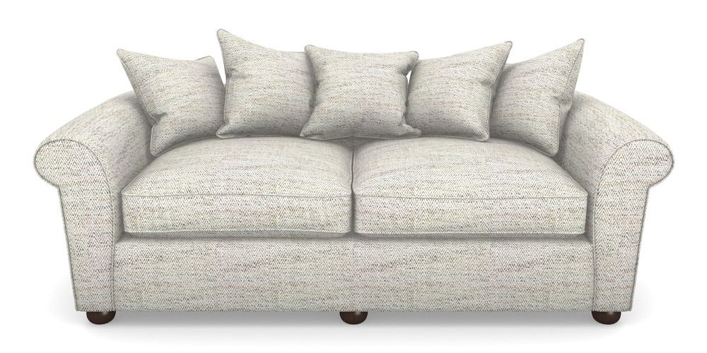 Product photograph of Lewes 4 Seater Sofa In Chunky Herringbone - Chunky Herringbone Natural from Sofas and Stuff Limited