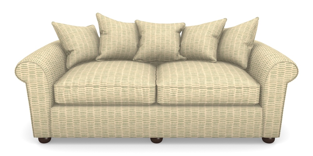 Product photograph of Lewes 4 Seater Sofa In Cloth 18 - Daub - Fennel from Sofas and Stuff Limited