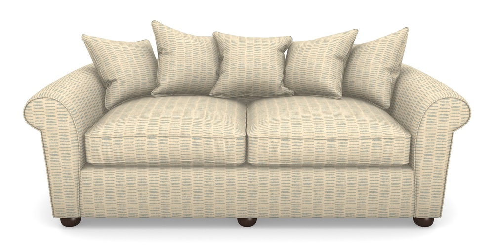 Product photograph of Lewes 4 Seater Sofa In Cloth 18 - Daub - Monsoon from Sofas and Stuff Limited