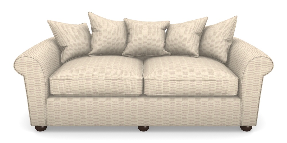 Product photograph of Lewes 4 Seater Sofa In Cloth 18 - Daub - Rose from Sofas and Stuff Limited