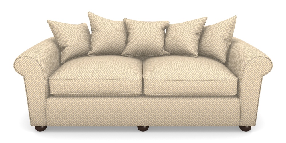 Product photograph of Lewes 4 Seater Sofa In Cloth 18 - Key - Lavender from Sofas and Stuff Limited